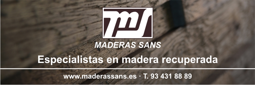 Maderas Sans : Madera antigua recuperada en Barcelona